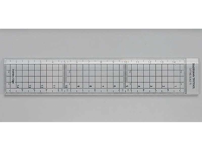 Cutting Scale 15 cm - zdjęcie 1 Cutting Scale 15 cm - zdjęcie 1