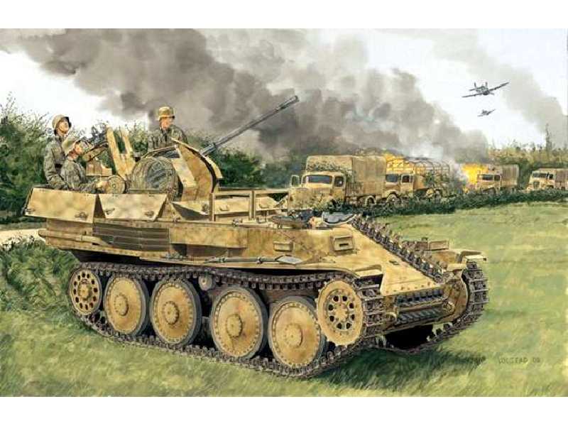 Flak 38(t) Ausf. M - późna produkcja - Smart Kit - zdjęcie 1 Flak 38(t) Ausf. M - późna produkcja - Smart Kit - zdjęcie 1