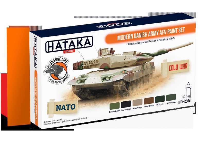 Modern Danish Army Afv Paint Set - zdjęcie 1 Modern Danish Army Afv Paint Set - zdjęcie 1
