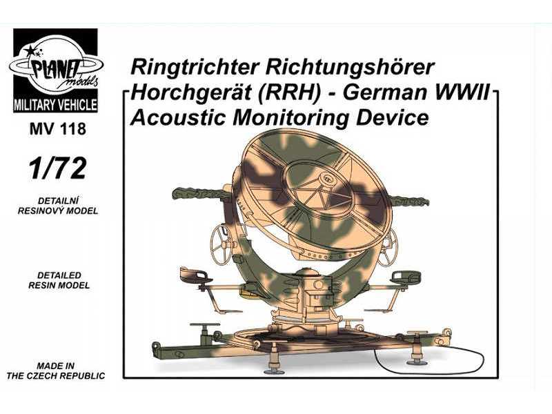 Ringtrichter Richtungshörer Horchgerät (Rrh) Acoustic Monitoring - zdjęcie 1