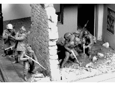 Figurki German Mountain Troops & Soviet Marines spring 1943 - zdjęcie 3