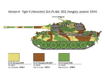 Sd.Kfz 182 Panzer VI Ausf. B King Tiger - zdjęcie 4