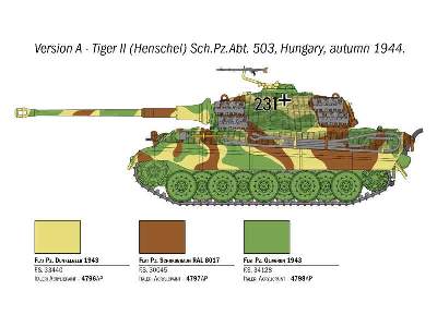 Sd.Kfz 182 Panzer VI Ausf. B King Tiger - zdjęcie 4