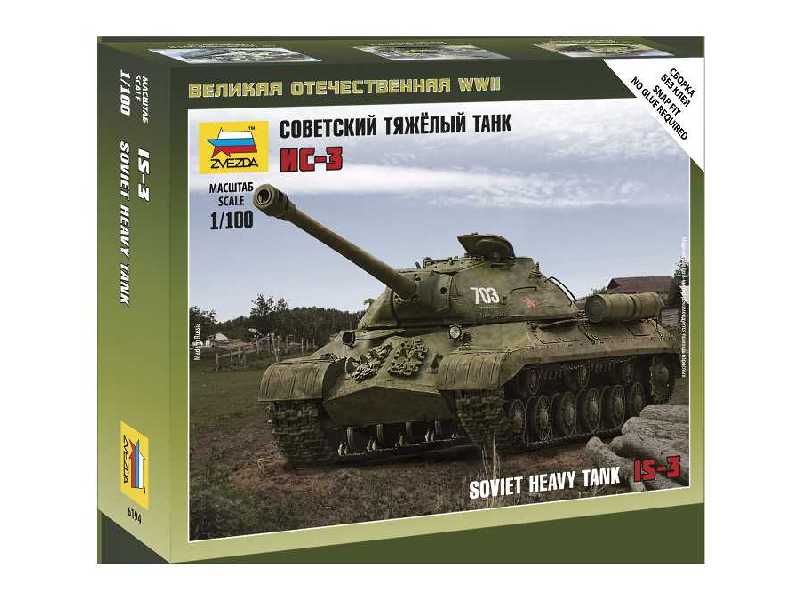 Ciężki czołg sowiecki IS-3 - zdjęcie 1 Ciężki czołg sowiecki IS-3 - zdjęcie 1