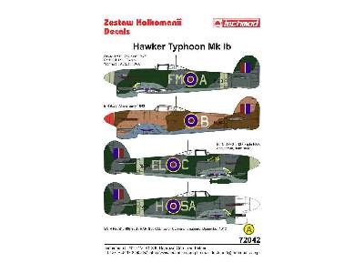 Kalkomania - Hawker Typhoon Mk. IB - zdjęcie 2