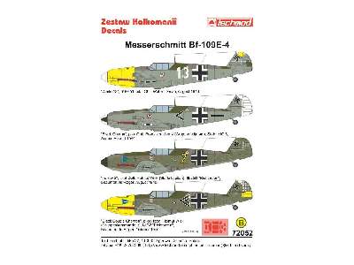 Kalkomania - Messerschmitt Bf 109G-2 - 1940 - zdjęcie 2
