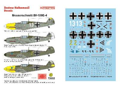 Kalkomania - Messerschmitt Bf 109G-2 - 1940 - zdjęcie 3