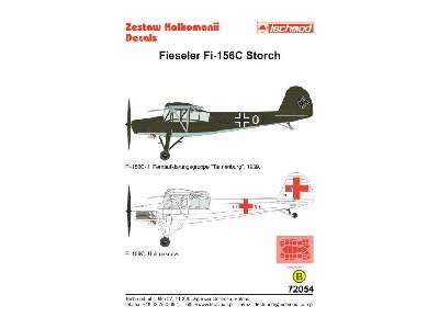 Kalkomania - Fieseler Fi 156C Storch - 1939 - zdjęcie 2