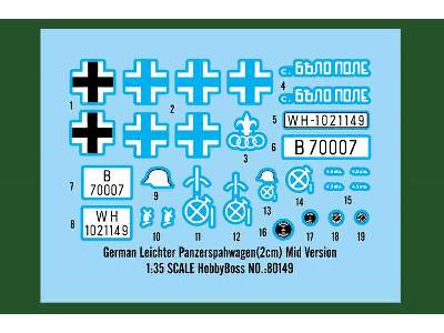 German Leichter Panzerspahwagen (2cm) Mid Version  - zdjęcie 3