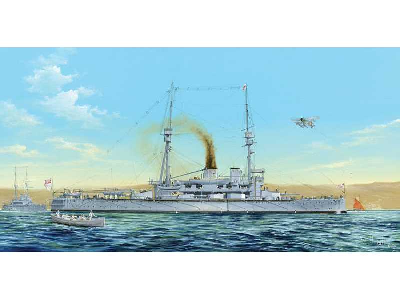 HMS Agamenon brytyjski pancernik przeddrednot - zdjęcie 1