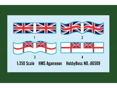 HMS Agamenon brytyjski pancernik przeddrednot - zdjęcie 3