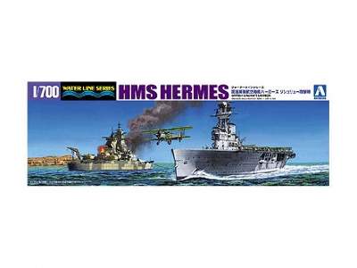 Hms Hermes British AircRAFt Carrier Attacks Richelieu - zdjęcie 1