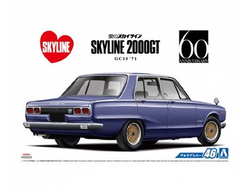 Nissan Gc10 Skyline 2000gt '71 - zdjęcie 1 Nissan Gc10 Skyline 2000gt '71 - zdjęcie 1