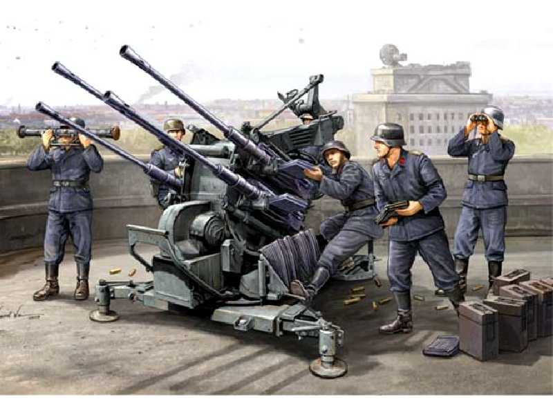 Niemieckie działo przeciwlotnicze 2 cm FlaK 38 - zdjęcie 1 Niemieckie działo przeciwlotnicze 2 cm FlaK 38 - zdjęcie 1
