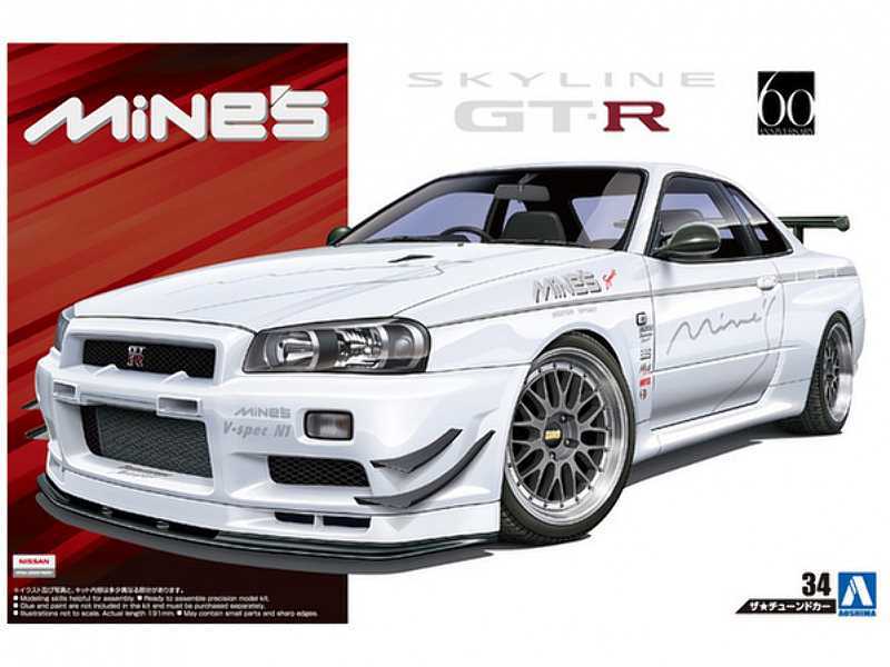 Nissan Bnr34 Skyline Gt-r '02 - zdjęcie 1 Nissan Bnr34 Skyline Gt-r '02 - zdjęcie 1
