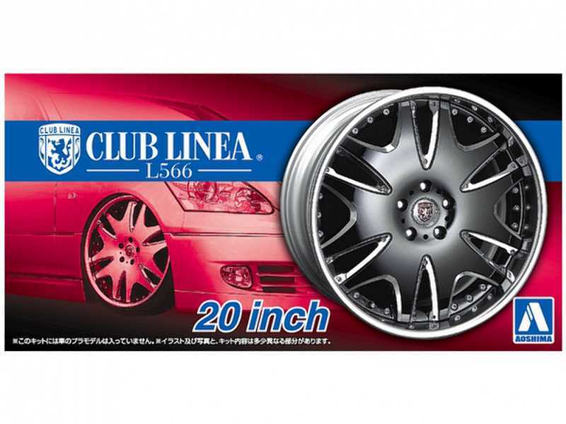 Felgi Club Linea L566 20cali - zdjęcie 1 Felgi Club Linea L566 20cali - zdjęcie 1