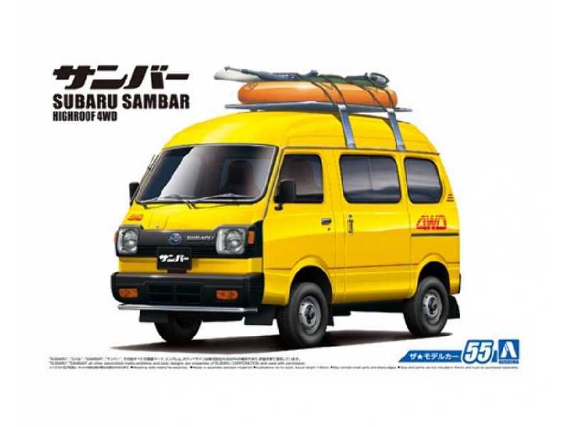 Tt1 Subaru Sambar Hight-roof 4wd '80 - zdjęcie 1 Tt1 Subaru Sambar Hight-roof 4wd '80 - zdjęcie 1