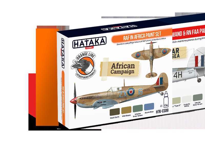 HTK-CS08 RAF In Africa Paint Set - zdjęcie 1 HTK-CS08 RAF In Africa Paint Set - zdjęcie 1