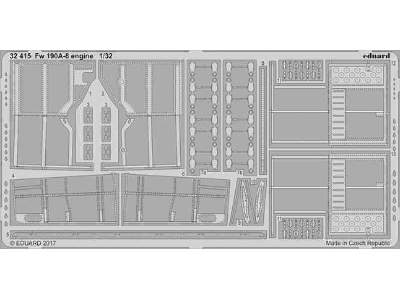 Fw 190A-8 engine 1/32 - Revell - zdjęcie 1