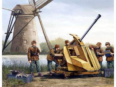 Niemieckie działo przeciwlotnicze 3,7 cm FlaK 43 - zdjęcie 1
