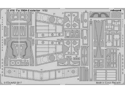 Fw 190A-8 exterior 1/32 - Revell - zdjęcie 1