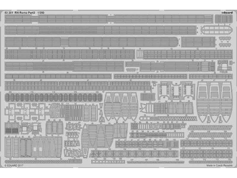 RN Roma pt.3 1/350 - Trumpeter - zdjęcie 1