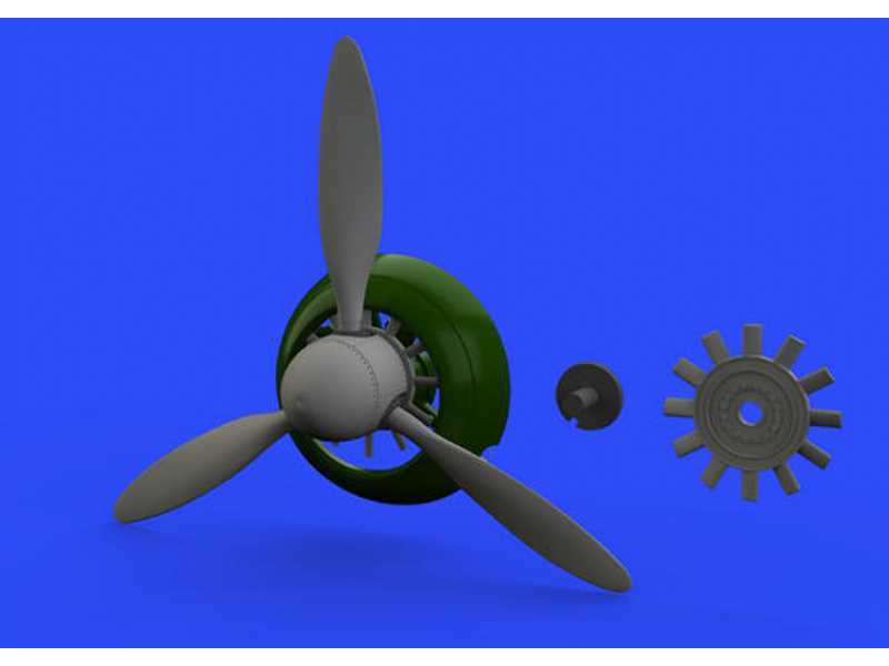 Fw 190A propeller 1/48 - Eduard - zdjęcie 1 Fw 190A propeller 1/48 - Eduard - zdjęcie 1
