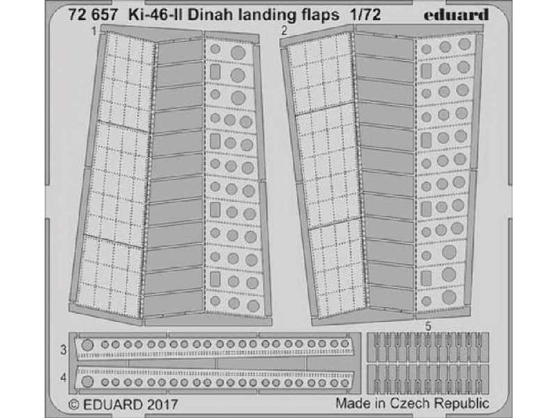 Ki-46-II Dinah landing flaps 1/72 - Hasegawa - zdjęcie 1 Ki-46-II Dinah landing flaps 1/72 - Hasegawa - zdjęcie 1