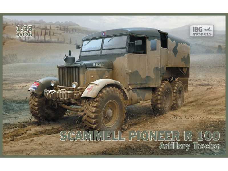 Scammell Pioneer R100 - ciągnik artyleryjski - zdjęcie 1 Scammell Pioneer R100 - ciągnik artyleryjski - zdjęcie 1