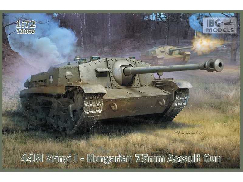 44M Zrinyi I 105mm węgierskie działo szturmowe - zdjęcie 1 44M Zrinyi I 105mm węgierskie działo szturmowe - zdjęcie 1