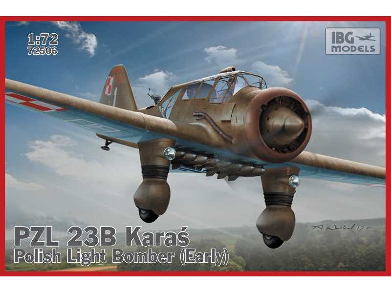 PZL.23B Karaś - lekki bombowiec polski - wczesna produkcja - zdjęcie 1 PZL.23B Karaś - lekki bombowiec polski - wczesna produkcja - zdjęcie 1