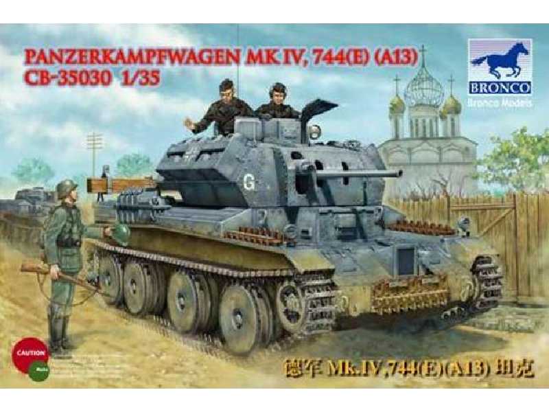 Czołg PanzerKampfwagen Mk IV, 744(e) (A13) - zdjęcie 1 Czołg PanzerKampfwagen Mk IV, 744(e) (A13) - zdjęcie 1