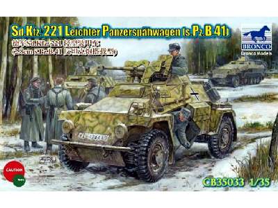 Samochód pancerny Sd.Kfz.221 w/PzB41 - zdjęcie 1