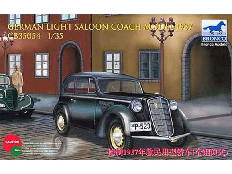 Niemiecki samochód Saloon Coach Opel Olympia Model 1937 - zdjęcie 1