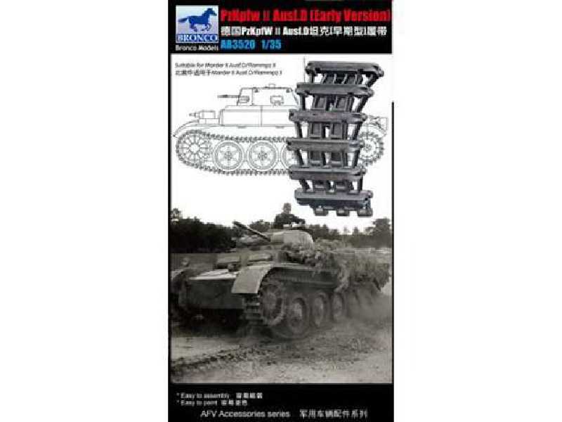 Gąsienice do czołgu PzKpfw II Ausf D (Early Version) - zdjęcie 1 Gąsienice do czołgu PzKpfw II Ausf D (Early Version) - zdjęcie 1