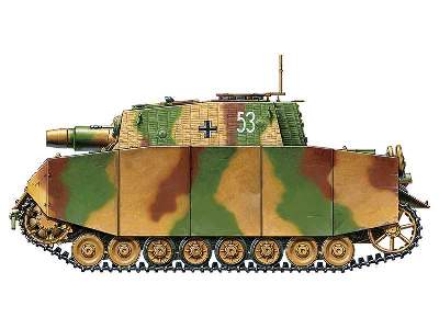 Sturmpanzer IV Brummbar niemieckie działo szturmowe - późne - zdjęcie 10