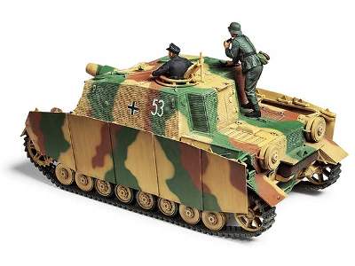 Sturmpanzer IV Brummbar niemieckie działo szturmowe - późne - zdjęcie 13