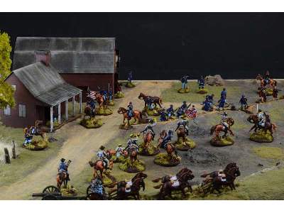 Wojna Secesyjna 1864 - Bitwa na farmie - Zestaw - zdjęcie 21