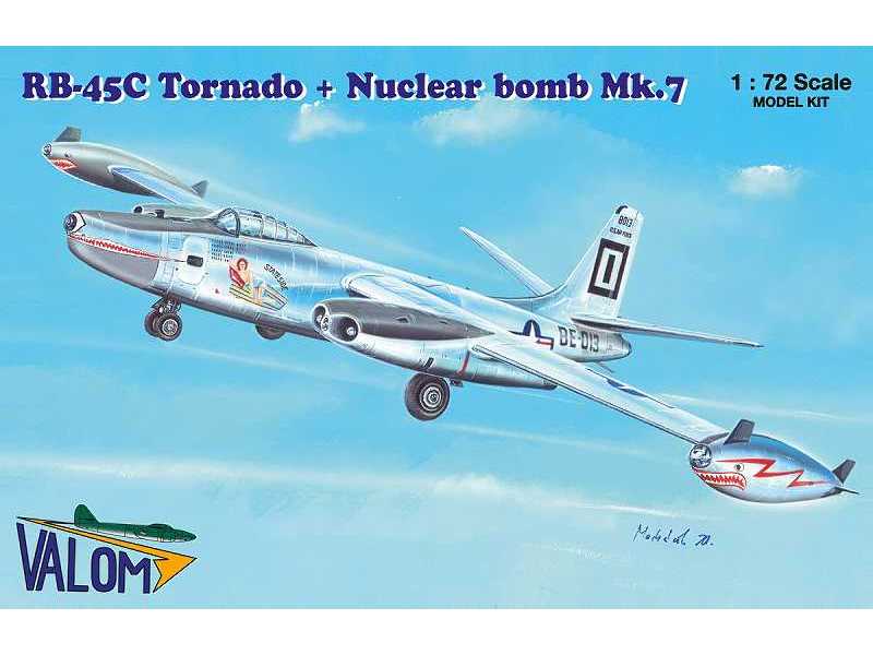 N.A. RB-45C Tornado + Nuclear bomb Mark 7 - zdjęcie 1 N.A. RB-45C Tornado + Nuclear bomb Mark 7 - zdjęcie 1