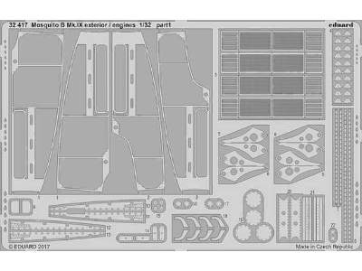 Mosquito B Mk. IX exterior / engines 1/32 - Hk Models - zdjęcie 1