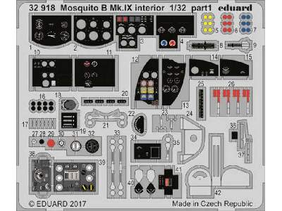 Mosquito B Mk. IX interior 1/32 - Hk Models - zdjęcie 1
