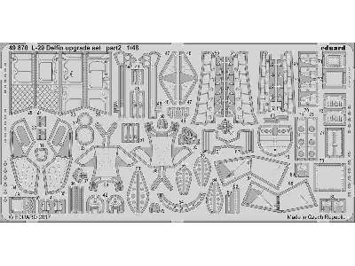 L-29 Delfín upgrade set 1/48 - Eduard - zdjęcie 2