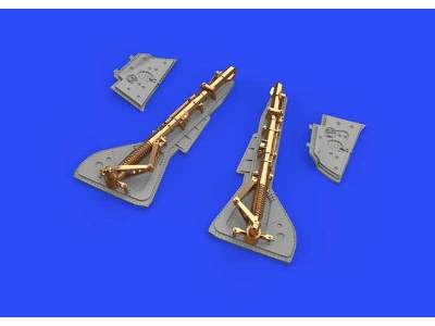 Fw 190A-2 undercarriage legs BRONZE 1/48 - Eduard - zdjęcie 1