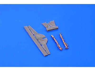 Fw 190A-2 undercarriage legs BRONZE 1/48 - Eduard - zdjęcie 4