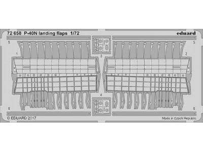 P-40N landing flaps 1/72 - Special Hobby - zdjęcie 1