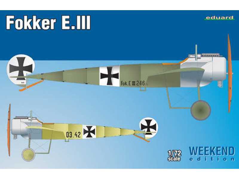 Fokker E. III 1/72 - zdjęcie 1 Fokker E. III 1/72 - zdjęcie 1