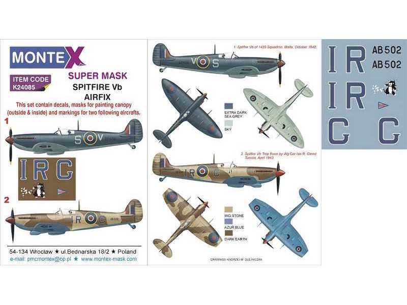 Spitfire Vb Airfix - zdjęcie 1 Spitfire Vb Airfix - zdjęcie 1