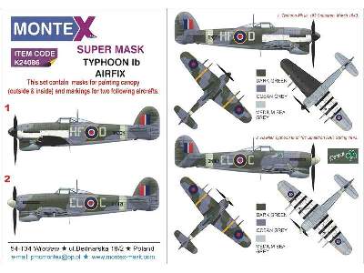 Typhoon Ib (Car Door) Airfix - zdjęcie 1