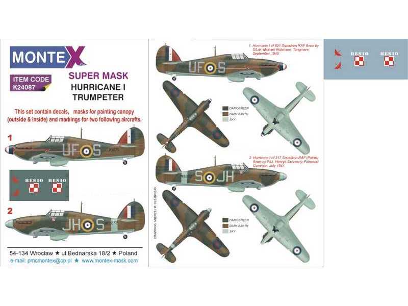 Hurricane I Trumpeter - zdjęcie 1 Hurricane I Trumpeter - zdjęcie 1