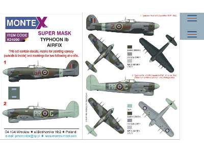 Typhoon Ib (Car Door) Airfix - zdjęcie 1